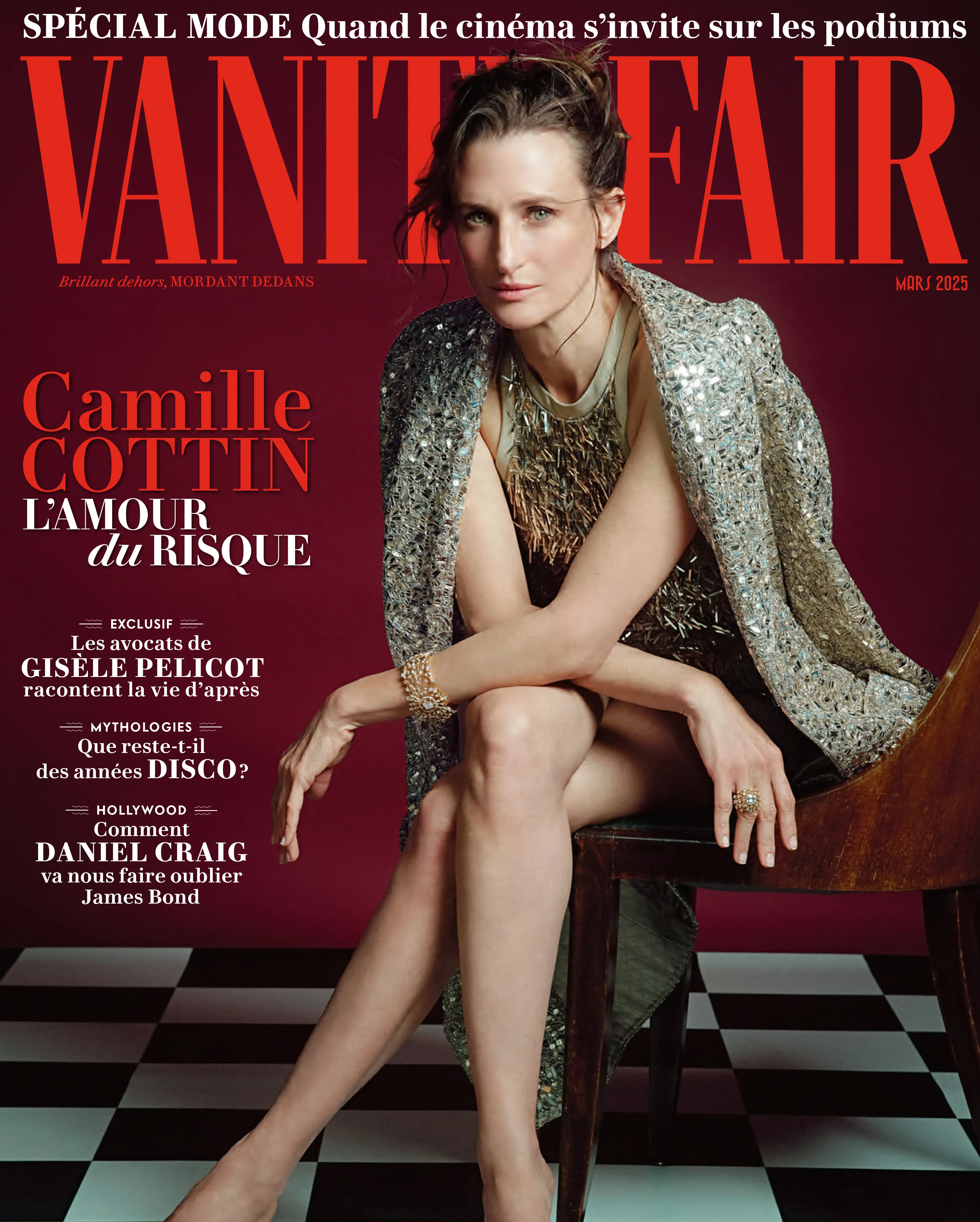 Talent and Partner, Sofia Sanchez & Mauro Mongiello: Vanity Fair — Camille Cottin (Fig. 1)