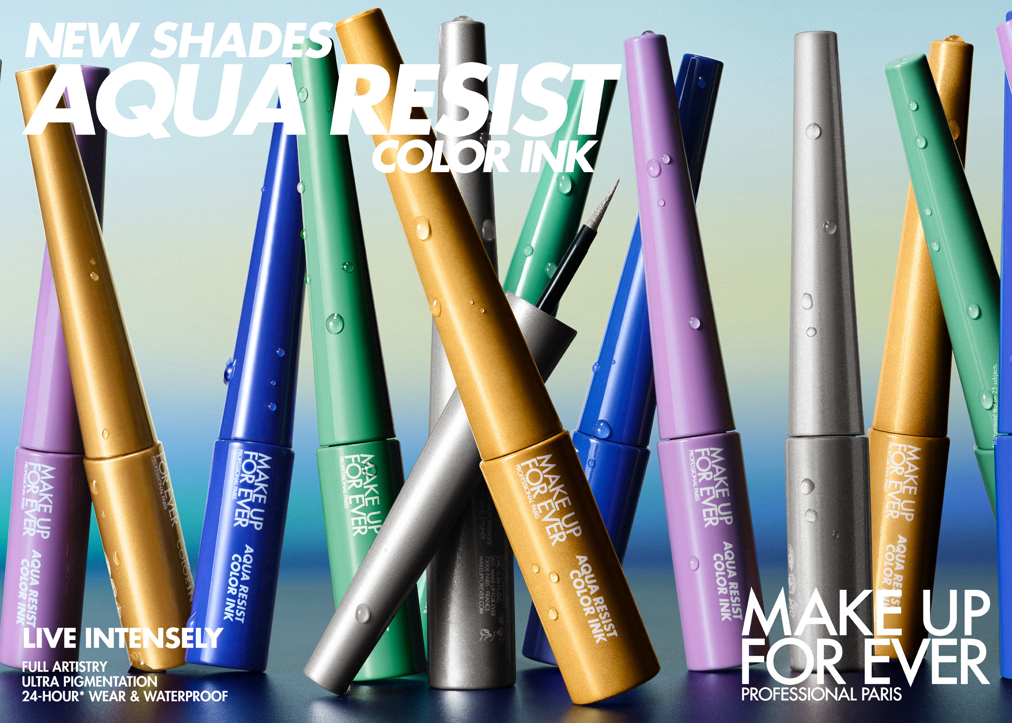 Talent and Partner, Aurore Piedigrossi: Make Up For Ever — Aqua Resist (Fig. 1)