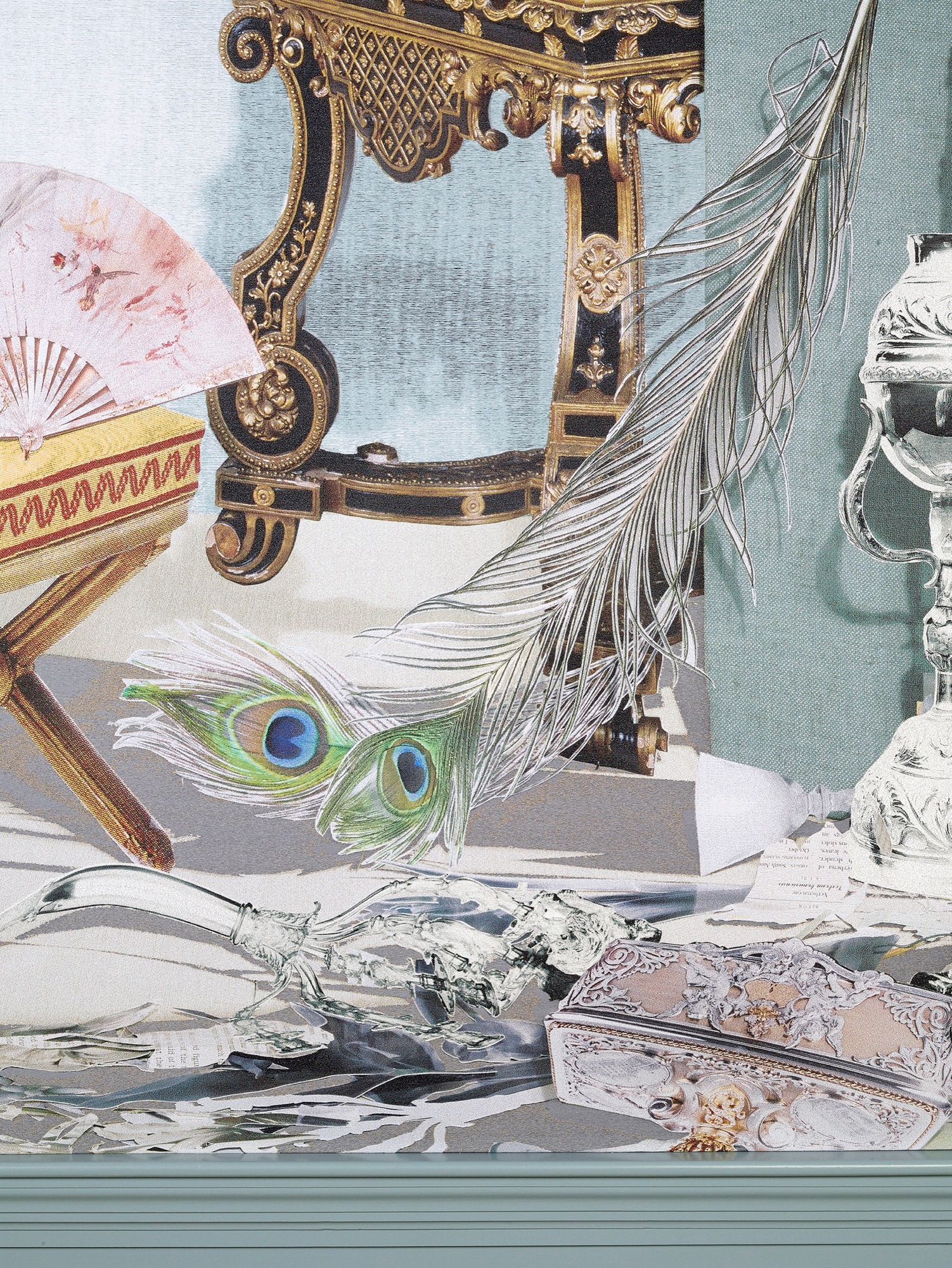 Talent and Partner, Scheltens & Abbenes: Photographic paper collage — Royal Dutch blue salon (Fig. 7)