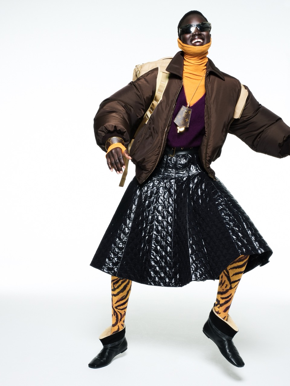 Talent and Partner, Sofia Sanchez & Mauro Mongiello: ELLE — Spécial Doudounes (Fig. 3)